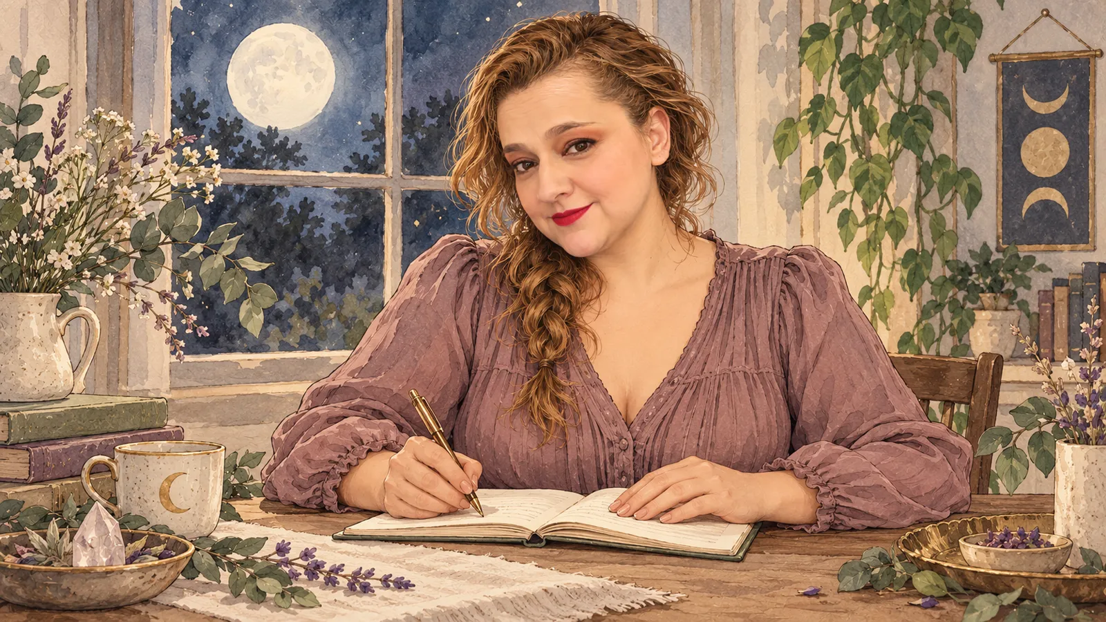 Yenny escribe junto a la luna llena · Hechizos y Magia, Yenny Astrid Londoño