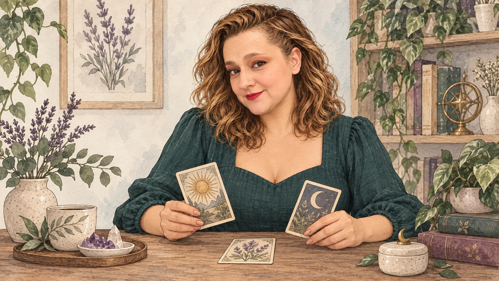 Yenny reflexiona con cartas de tarot · Hechizos y Magia, Yenny Astrid Londoño