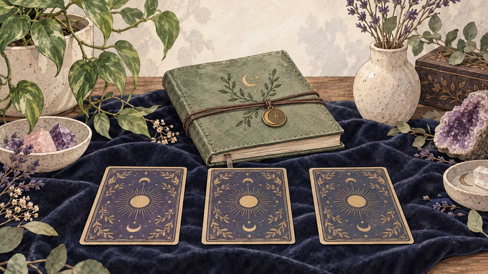 Dos cartas y un cuaderno · Hechizos y Magia, Yenny Astrid Londoño