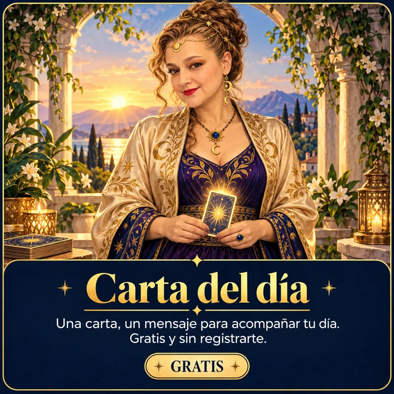 Carta del día: Una sola carta, un mensaje para hoy. Gratis y sin registrarte. · Hechizos y Magia, Yenny Astrid Londoño