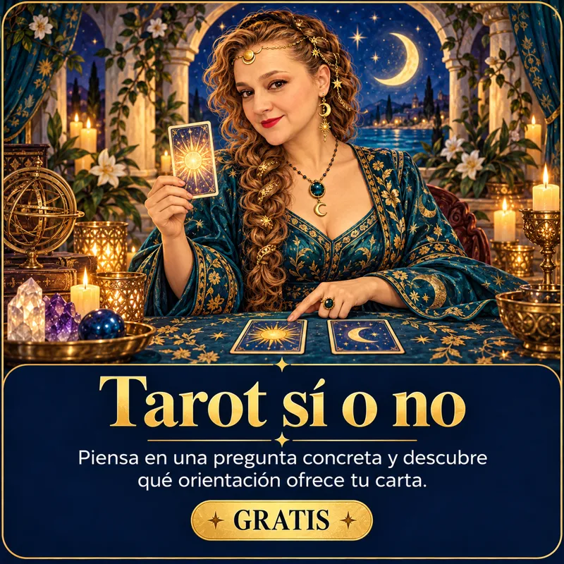 Tarot sí o no: Piensa en una pregunta concreta que se responda con sí o no, y saca tu carta. · Hechizos y Magia, Yenny Astrid Londoño