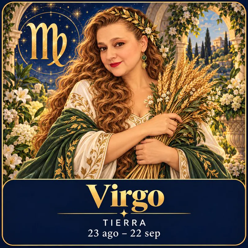 Virgo, signo de tierra del 23 de agosto al 22 de septiembre · Hechizos y Magia, Yenny Astrid Londoño